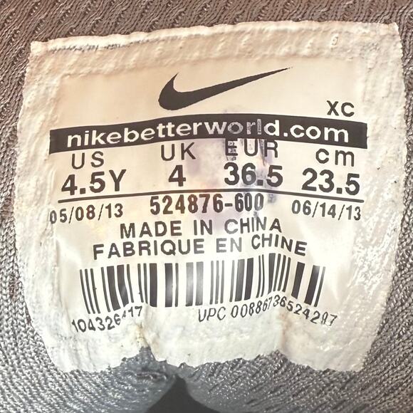 Nike ACG Woodside 2 Winter Rain Boots Youth Size 4.5 Black & Pink 524876-600 - Picture 2 of 10